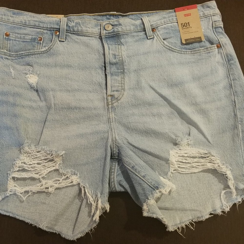levi's 501 original jean shorts